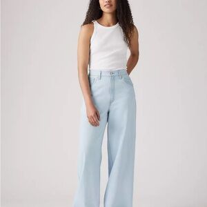 Levi’s Cinch Baggy Wide Leg Jeans